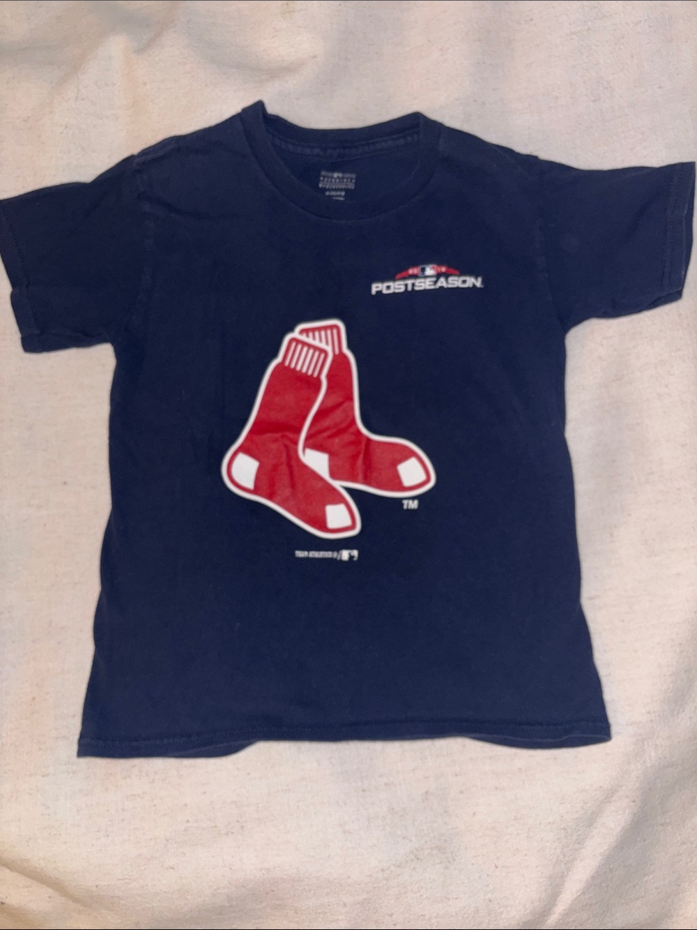 Boston Red Sox Kids Navy Postseason Graphic Tee 2018